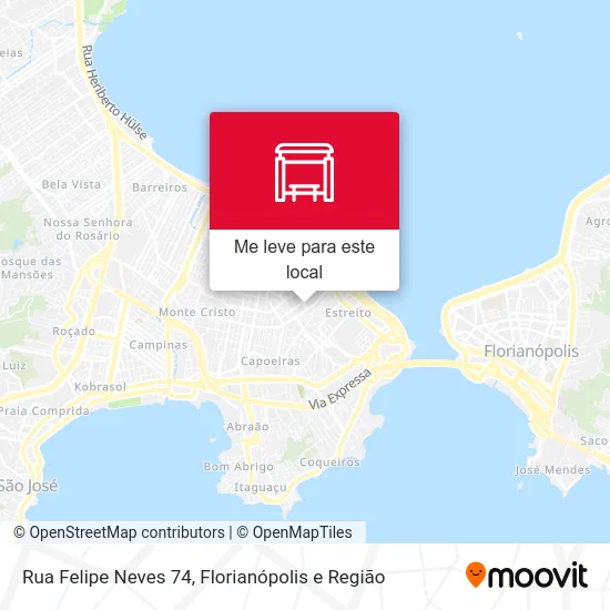 Rua Felipe Neves 74 mapa
