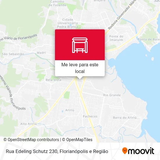Rua Edeling Schutz 230 mapa