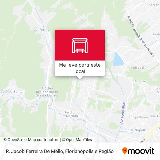 R. Jacob Ferreira De Mello mapa