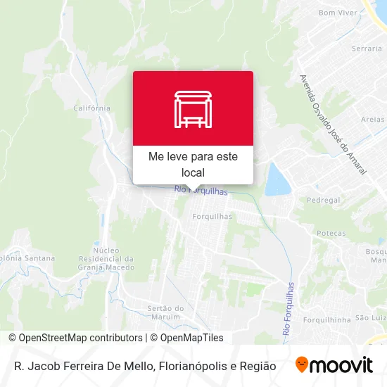 R. Jacob Ferreira De Mello mapa