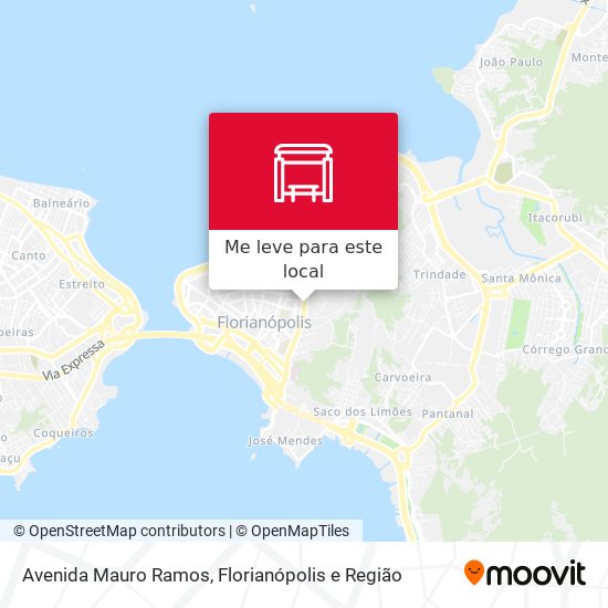 Avenida Mauro Ramos mapa