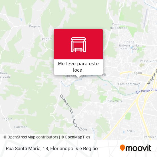 Rua Santa Maria, 18 mapa