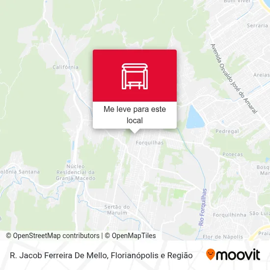R. Jacob Ferreira De Mello mapa