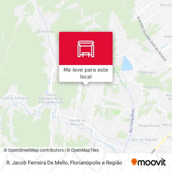 R. Jacob Ferreira De Mello mapa