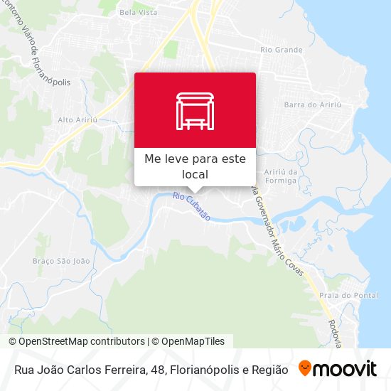 Rua João Carlos Ferreira, 48 mapa