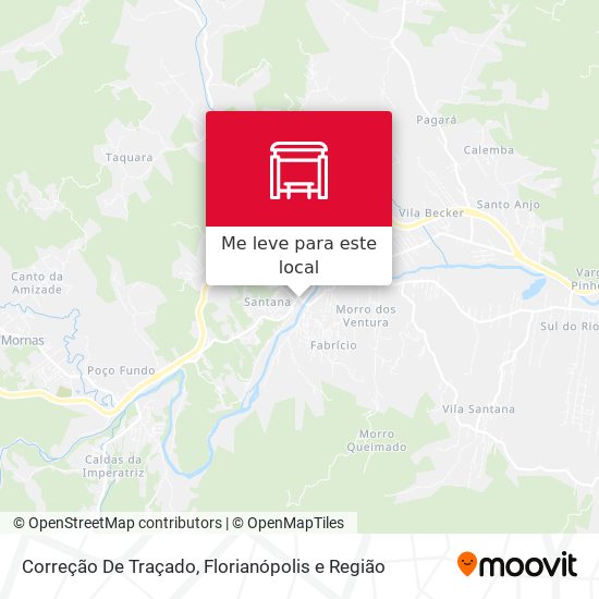 Correção De Traçado mapa