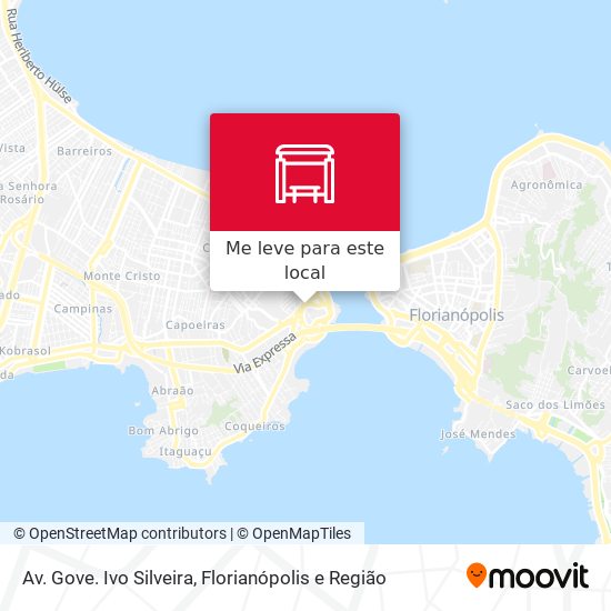 Av. Gove. Ivo Silveira mapa