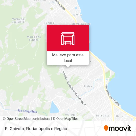 R. Gaivota mapa