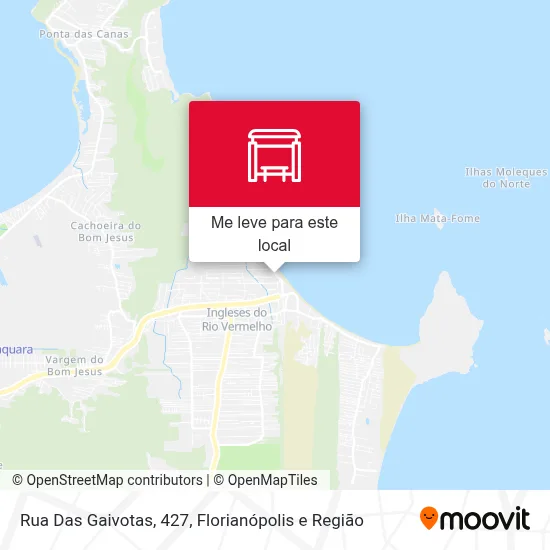 Rua Das Gaivotas, 427 mapa