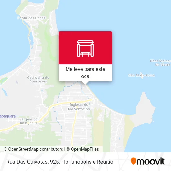 Rua Das Gaivotas, 925 mapa