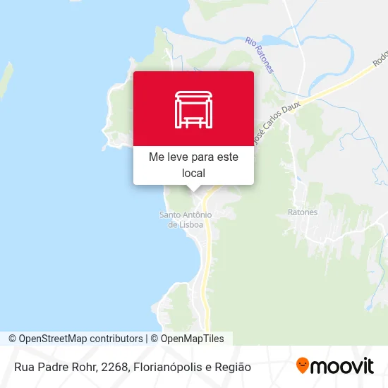 Rua Padre Rohr, 2268 mapa