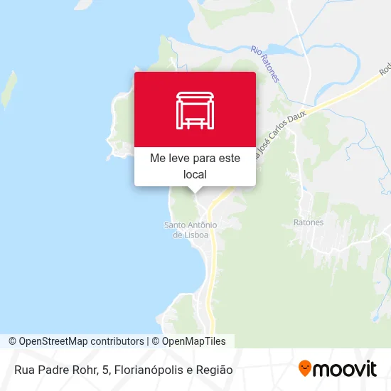 Rua Padre Rohr, 5 mapa