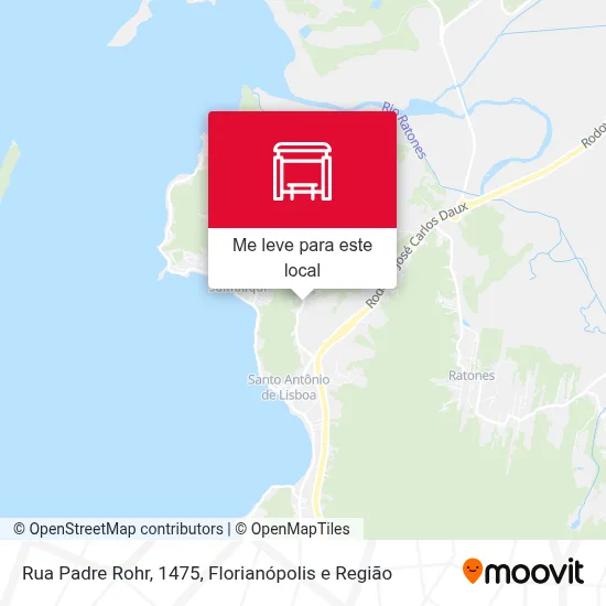 Rua Padre Rohr, 1475 mapa