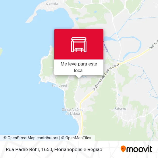 Rua Padre Rohr, 1650 mapa