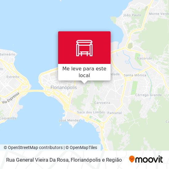 Rua General Vieira Da Rosa mapa