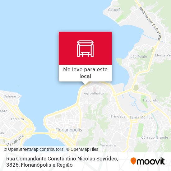 Rua Comandante Constantino Nicolau Spyrides, 3826 mapa