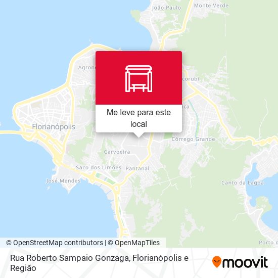 Rua Roberto Sampaio Gonzaga mapa