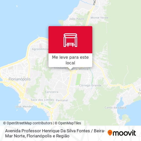 Avenida Professor Henrique Da Silva Fontes / Beira-Mar Norte mapa