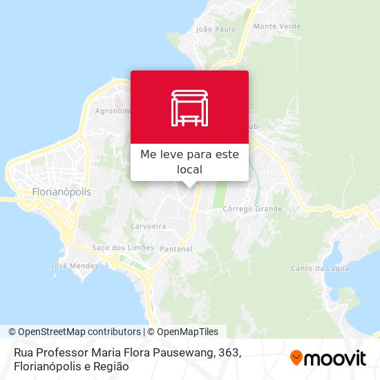 Rua Professor Maria Flora Pausewang, 363 mapa