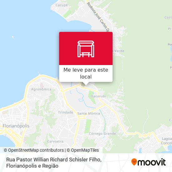 Rua Pastor Willian Richard Schisler Filho mapa