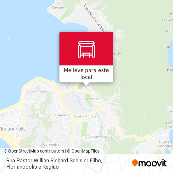 Rua Pastor Willian Richard Schisler Filho mapa
