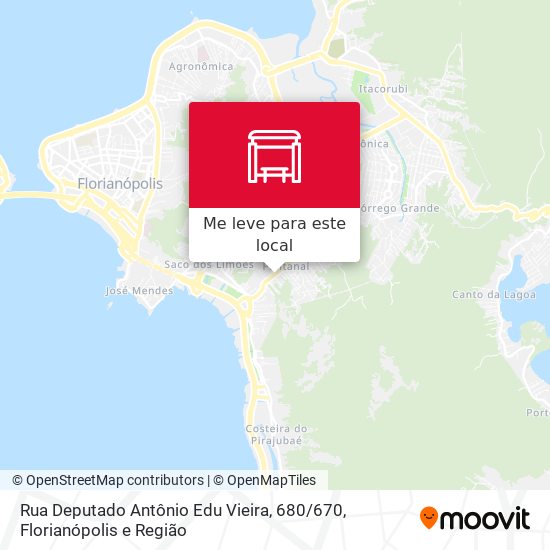 Rua Deputado Antônio Edu Vieira, 680 / 670 mapa