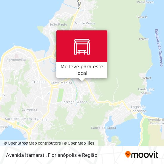 Avenida Itamarati mapa