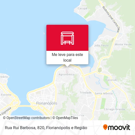 Rua Rui Barbosa, 820 mapa