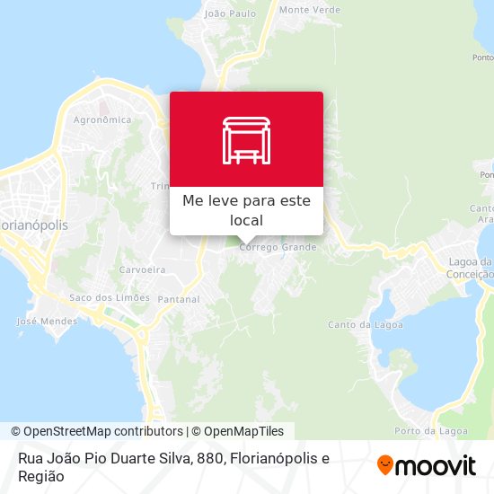 Rua João Pio Duarte Silva, 880 mapa