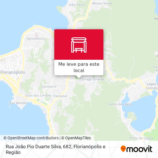 Rua João Pio Duarte Silva, 682 mapa
