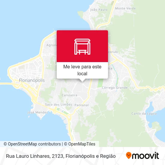Rua Lauro Linhares, 2123 mapa