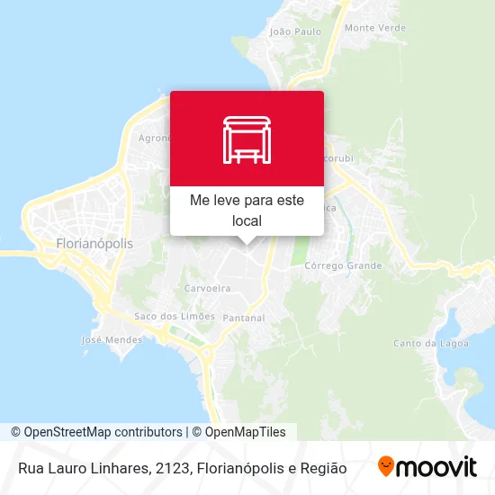 Rua Lauro Linhares, 2123 mapa