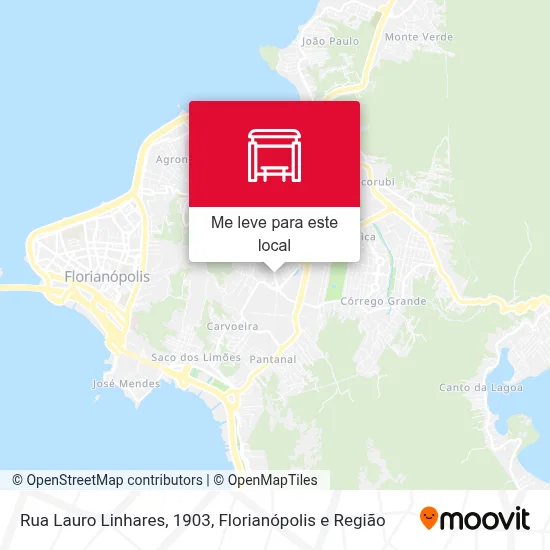 Rua Lauro Linhares, 1903 mapa