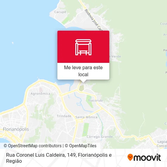 Rua Coronel Luis Caldeira, 149 mapa
