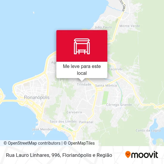 Rua Lauro Linhares, 996 mapa