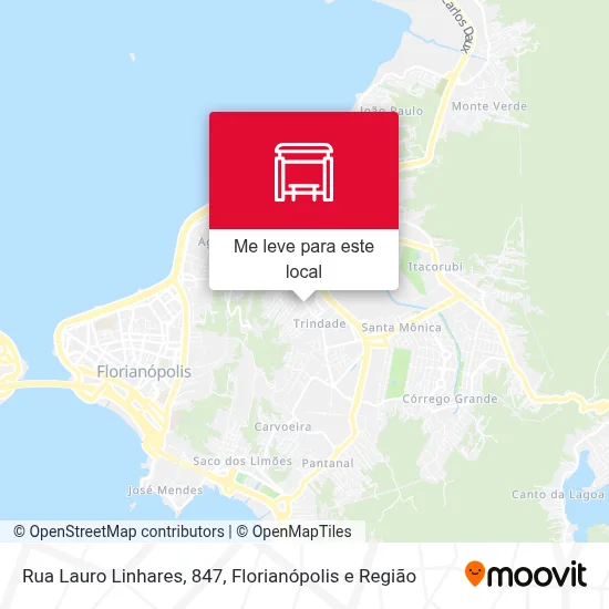 Rua Lauro Linhares, 847 mapa