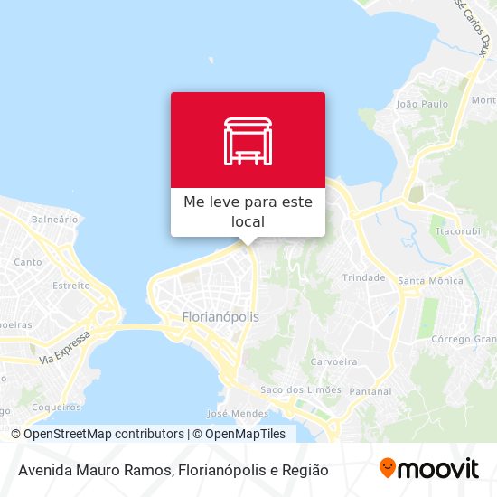 Avenida Mauro Ramos mapa