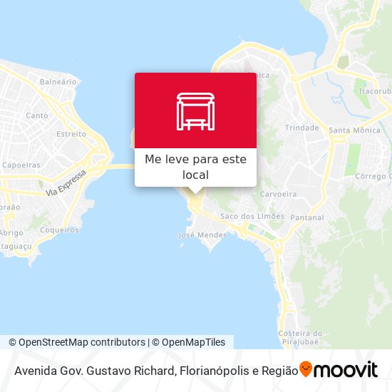 Avenida Gov. Gustavo Richard mapa