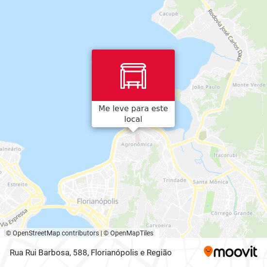 Rua Rui Barbosa, 588 mapa