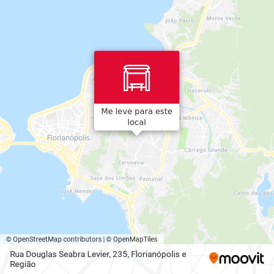 Rua Douglas Seabra Levier, 235 mapa