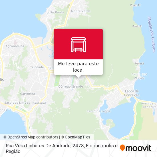 Rua Vera Linhares De Andrade, 2478 mapa