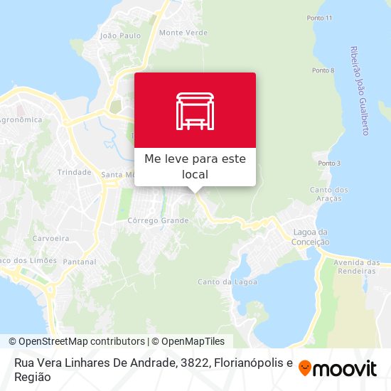 Rua Vera Linhares De Andrade, 3822 mapa