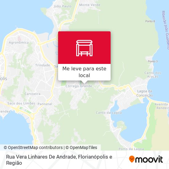 Rua Vera Linhares De Andrade mapa