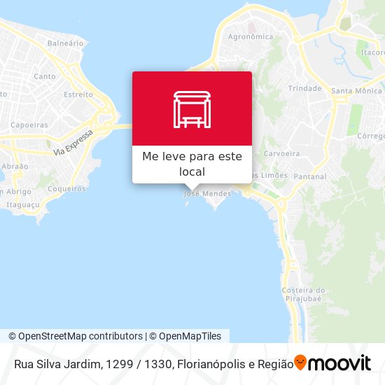 Rua Silva Jardim, 1299 / 1330 mapa