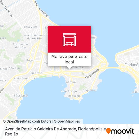 Avenida Patrício Caldeira De Andrade mapa