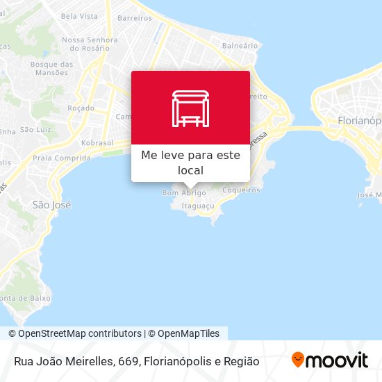 Rua João Meirelles, 669 mapa