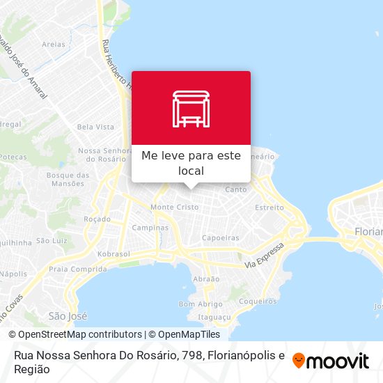 Rua Nossa Senhora Do Rosário, 798 mapa