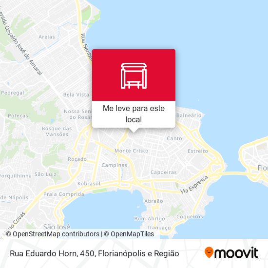 Rua Eduardo Horn, 450 mapa
