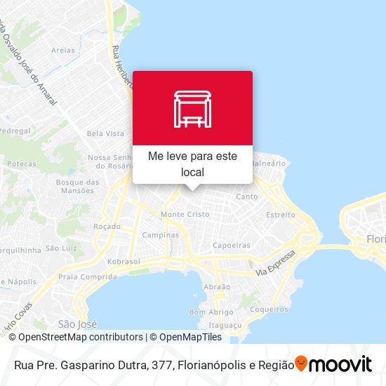 Rua Pre. Gasparino Dutra, 377 mapa