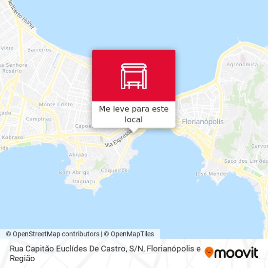 Rua Capitão Euclídes De Castro, S / N mapa